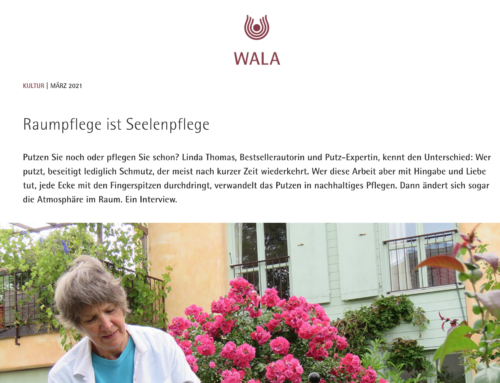 Raumpflege ist Seelenpflege